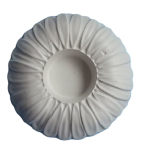 Figurine din ipsos pentru pictat, Suport lumanare margareta 11 cm
