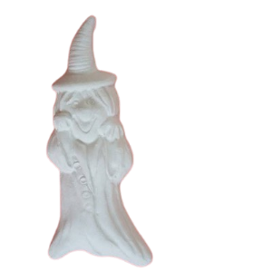 Figurine din ipsos pentru pictat, Vrajitoare mica 10/4cm