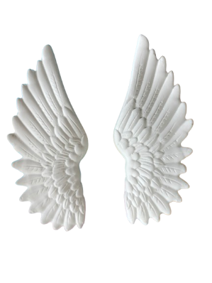 Figurina din ipsos pentru pictat, Aripi x 2 12,5x5cm