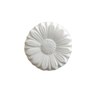 Figurina din ipsos pentru pictat, Floare nr. 15 4.5cm