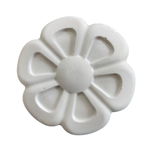 Figurina din ipsos pentru pictat, Floare nr. 24 8.5cm