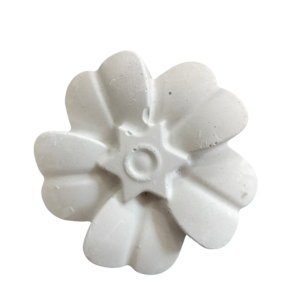 Figurina din ipsos pentru pictat, Floare nr. 25 7.5cm