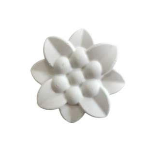 Figurina din ipsos pentru pictat, Floare nr. 30 7.5cm