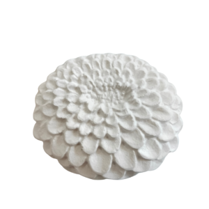 Figurina din ipsos pentru pictat, Floare nr. 9 7x8cm