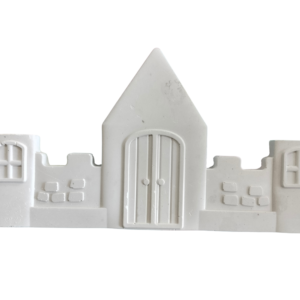 Figurina din ipsos pentru pictat, Gard castel 20x28cm