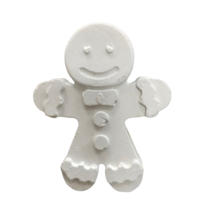 Figurina din ipsos pentru pictat, Om de turta dulce nr. 2 7x5.7 cm