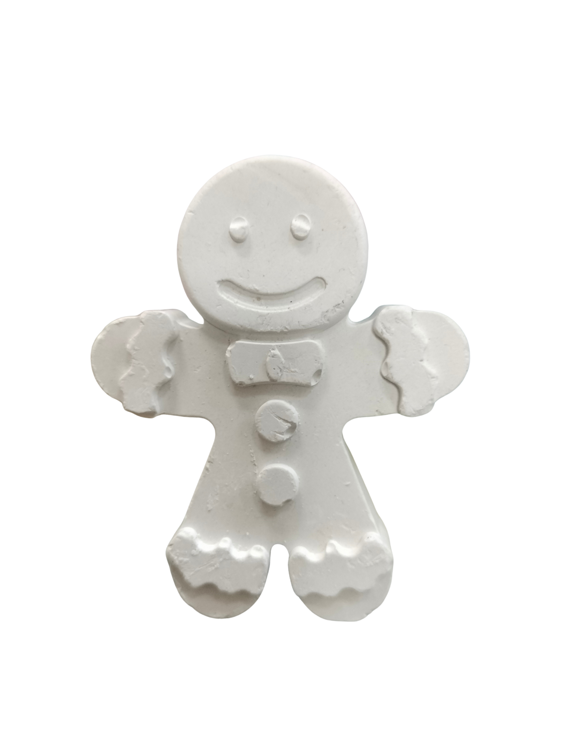 Figurina din ipsos pentru pictat, Om de turta dulce nr. 2 7x5.7 cm